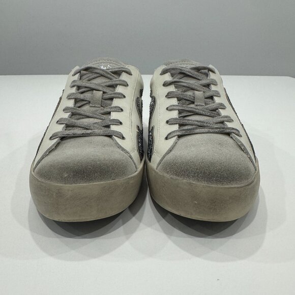 NEW Bibi Lou Gamin Sneakers, Platinum Leather, Size 38/ 8.5 - Picture 6 of 17